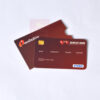 atm card style wedding invitation card plus cover