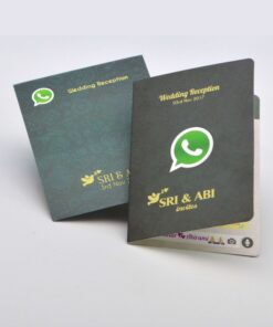Whatsapp Wedding invitation cards
