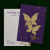 purple butterfly wedding invitations