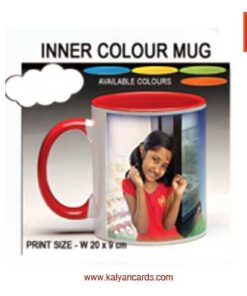 inner colour mug print with photos
