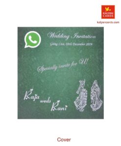 whatsapp style personal invitation cards printing