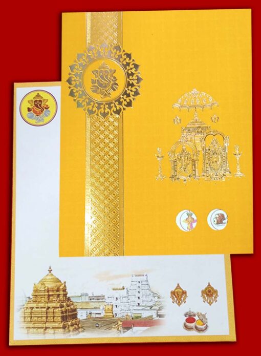 Paper Wedding Invitation Cards, 2 Leaflet at Rs 5/piece in Coimbatore