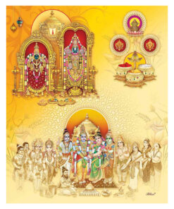 balaji and padmavati Wedding Cards