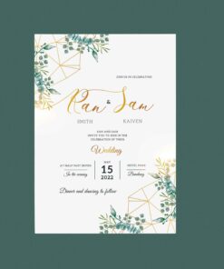 trendy wedding cards for friends