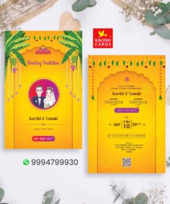 traditional wedding card designs online